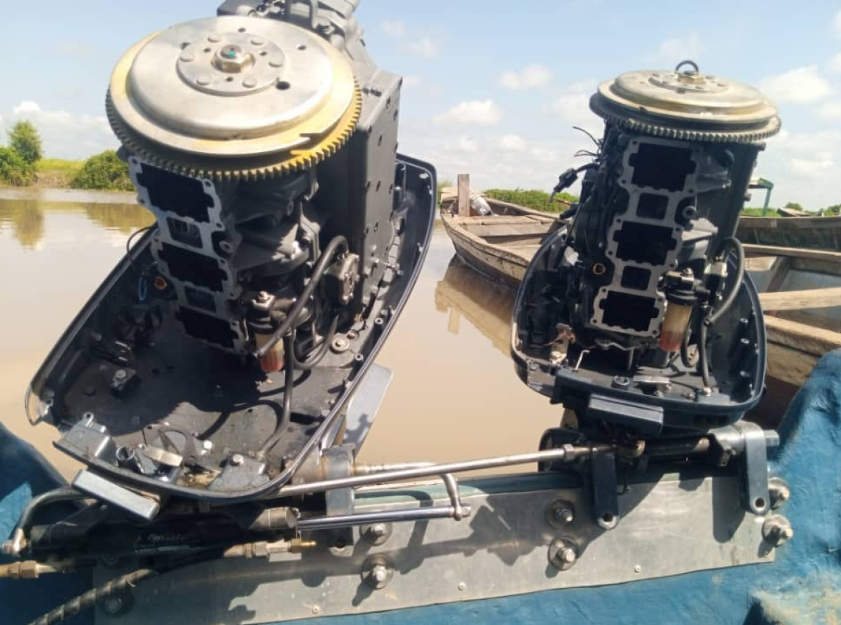NIWA INTENSIFIES INVESTIGATION AFTER VANDALS STRIP PATROL BOAT OF TWIN ENGINES IN NIGER STATE